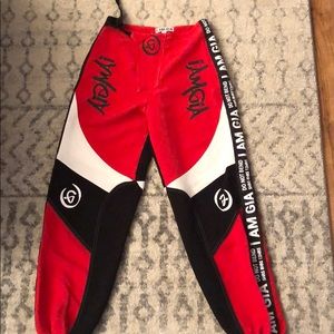 I.AM.GIA red Electra pants Size S